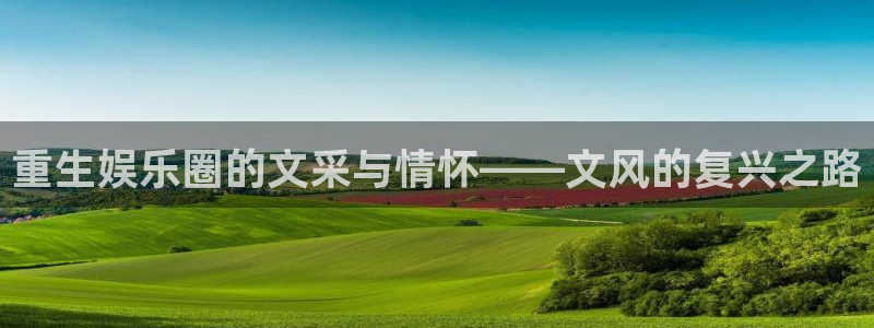 旺财283代理：重生娱乐圈的文采与情怀——文风的复兴之路