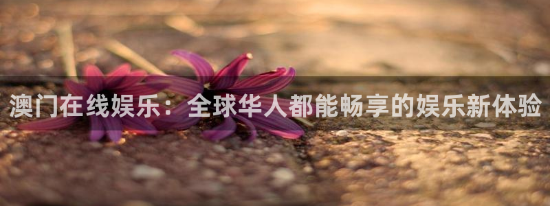 旺财28体育凯捷平台招商：澳门在线娱乐：全球华人都能畅享的娱乐新体验