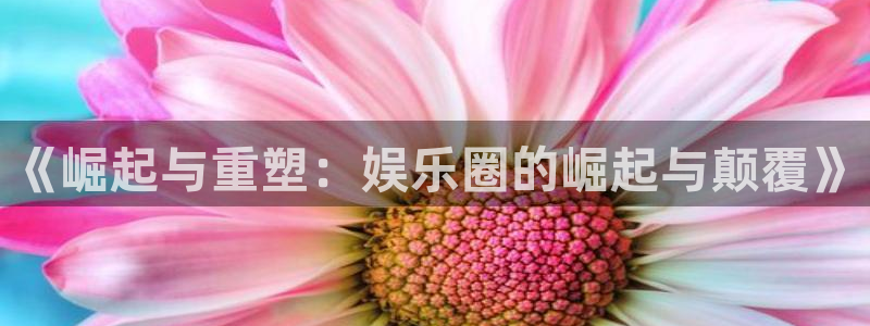 旺财28凯捷平台注册链接：《崛起与重塑：娱乐圈的崛起与颠覆》
